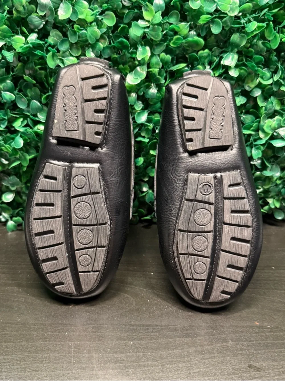Kids Black Leather Loafer - Classic Slip-On Shoe